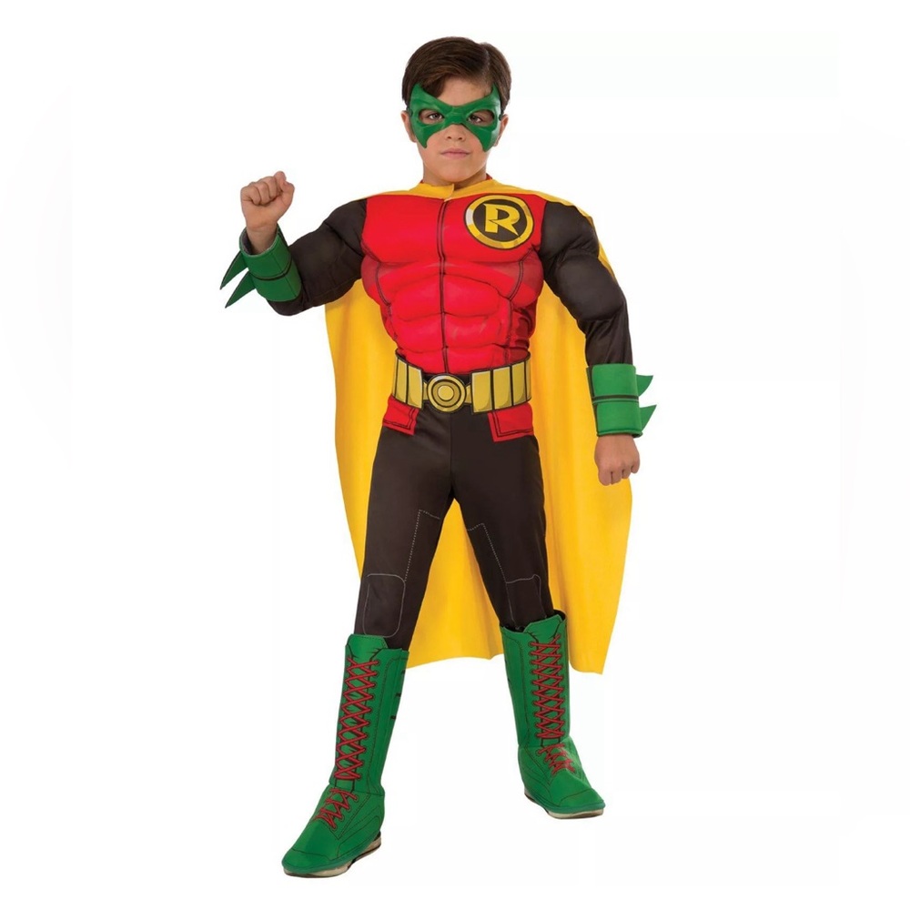 Rubie's - Robin Deluxe Child Costume Size Medium 8-10 Fast Shipping!!!